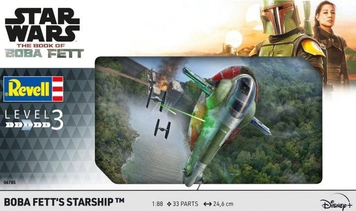 Revell 06785 Le Livre de Boba Fett Vaisseau spatial de Boba Fett 1/88