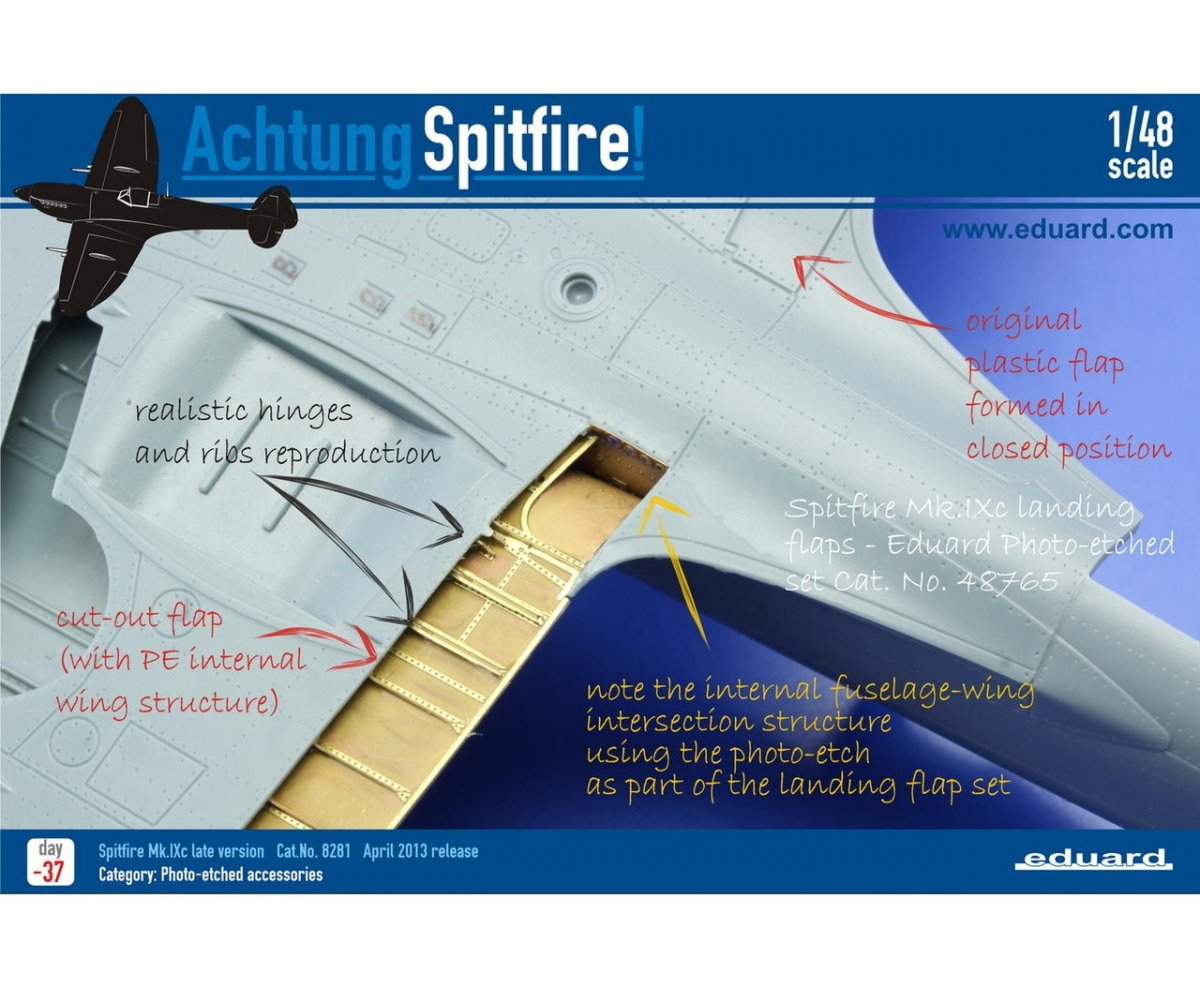 Eduard SIN64809 SPITFIRE Mk. IX ADVANCED 1/48 (Eduard) – image 20