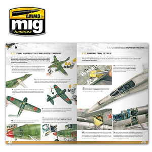 AMMO de Mig Jimenez 6054 ENCYCLOPÉDIE DES TECHNIQUES DE MODÉLISME D&amp;#39;AVIONS VOL.5 : ÉTAPES FINALES (Anglais) – image 3