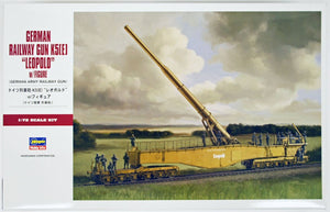 Hasegawa MT58 CANON DE FER ALLEMAND K5 (E) LEOPOLD avec figurine 1/72