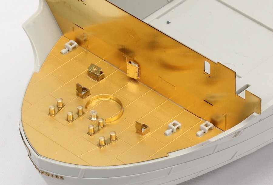 Pontos 37031FN USS CV-6 Enterprise 1942 Detail up set (Teak tone wooden deck) 1/350 – image 2