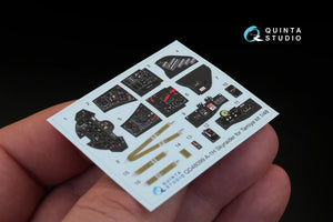 Quinta Studio QD48099 A-1H 3D-Printed &amp;amp; coloured Interior on decal paper (for Tamiya kit) 1/48 – imagen 4