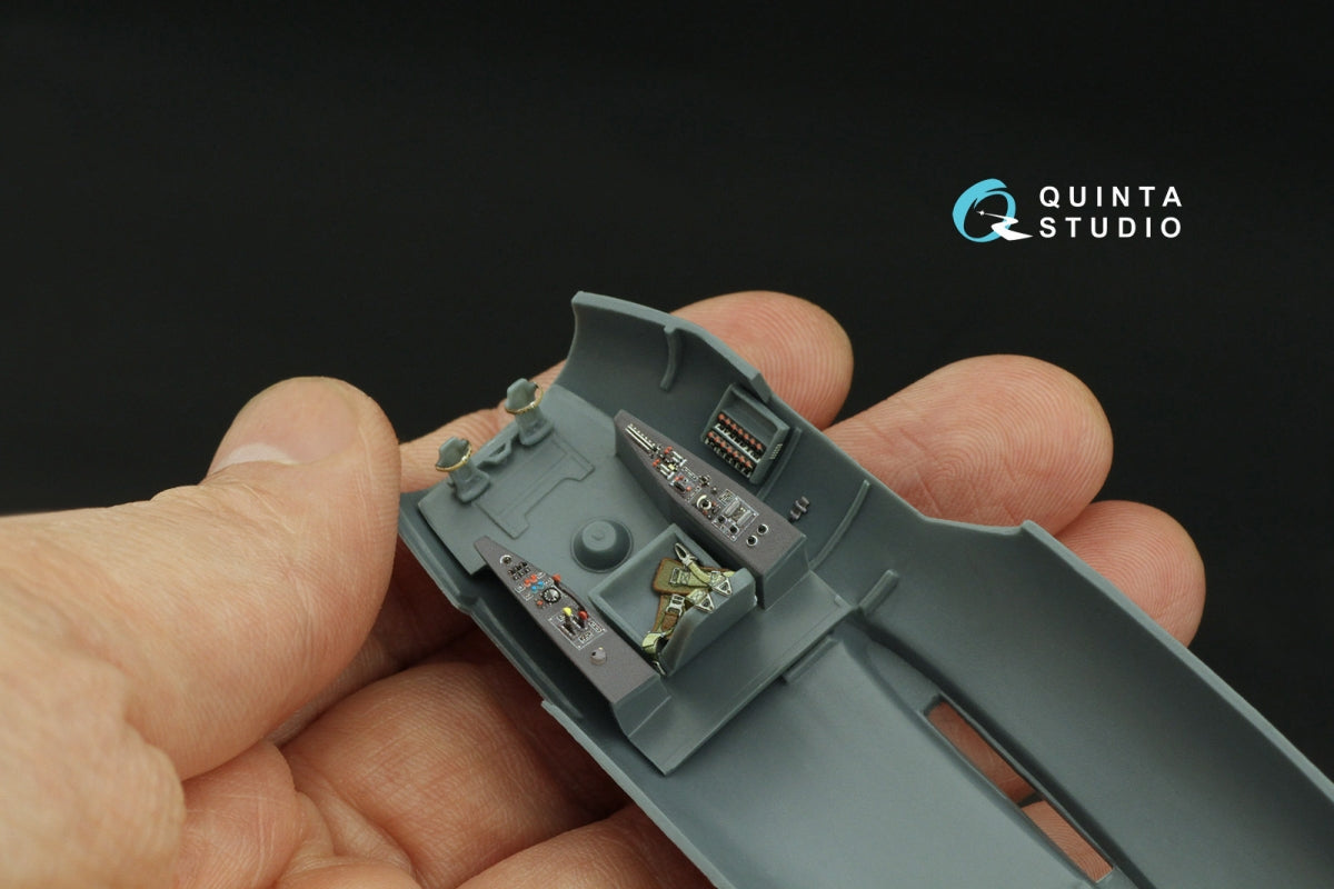 Quinta Studio QD48530 Me P.1101 3D-Printed &amp;amp; coloured Interior on decal paper (RS models) 1/48 – zdjęcie 9