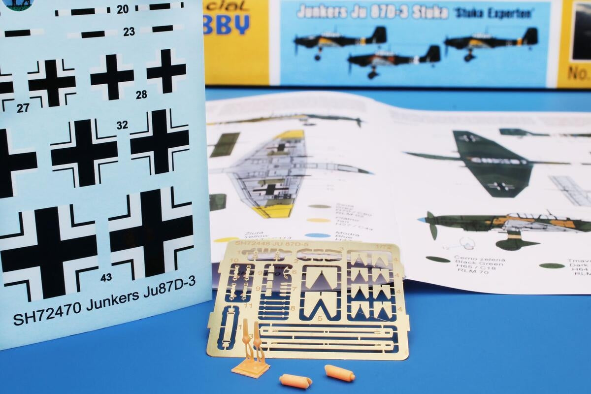 Special Hobby 72470 Junkers Ju 87D-3 Stuka ‘Stuka Experten’ 1/72 – imagen 10