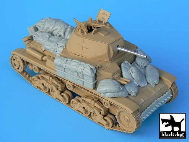 Black Dog T35005 Carro armato accessories set for Tamiya kits 1/35 – imagen 4