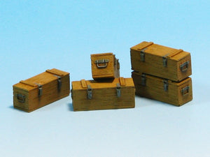 Eureka XXL E-014 Wooden Ammo Boxes for 5 cm Kw.K.39 1/35 – Bild 3