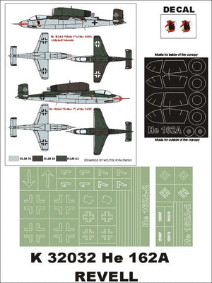 Montex K32032 He-162A-2 1/32