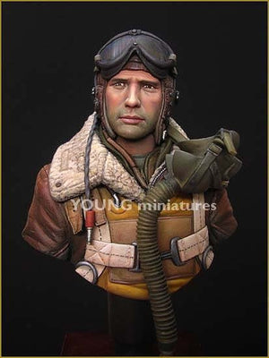 Young Miniatures YM1815 B-17 Waist Gunner ETO, 1944 1/10 – imagen 2