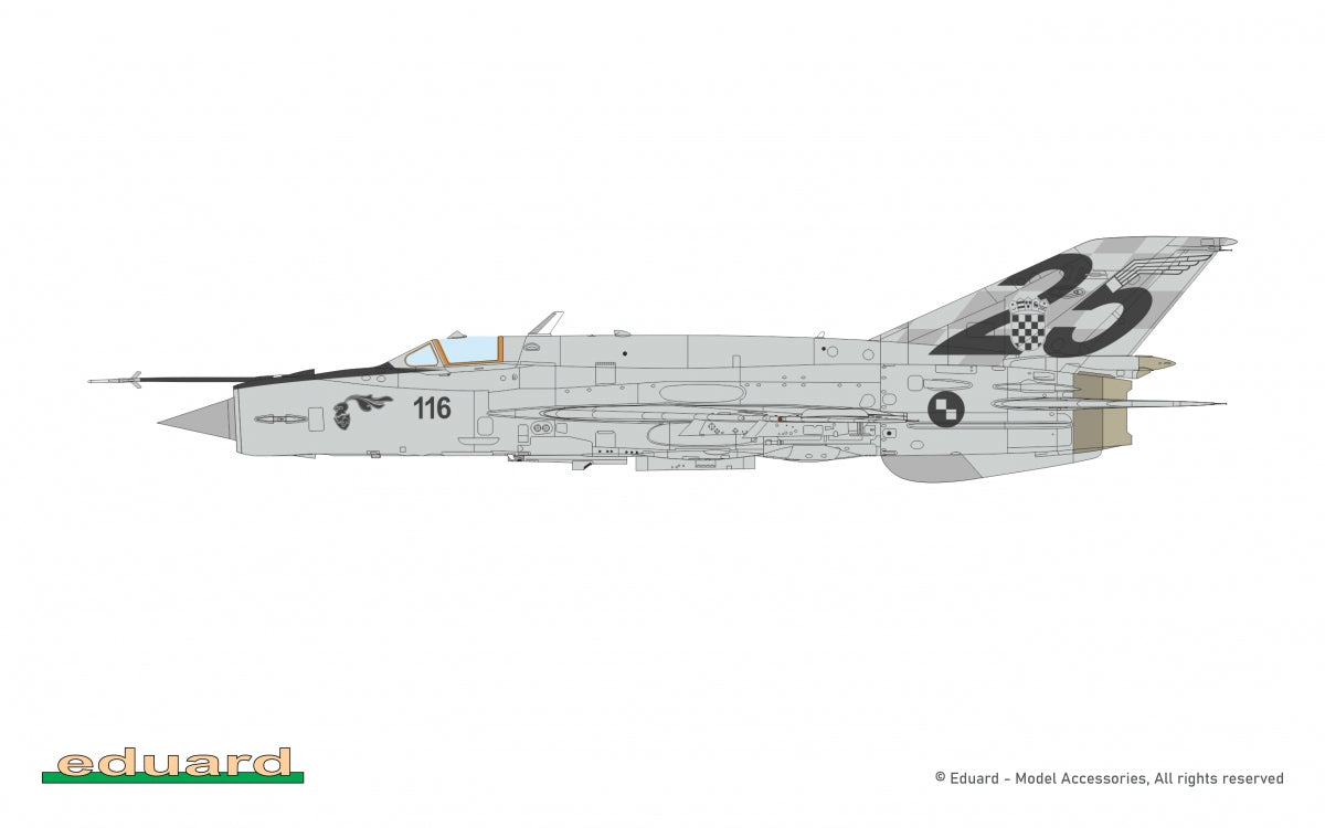 Eduard 2151 MiG-21bis DUAL COMBO 1/72 – Bild 9