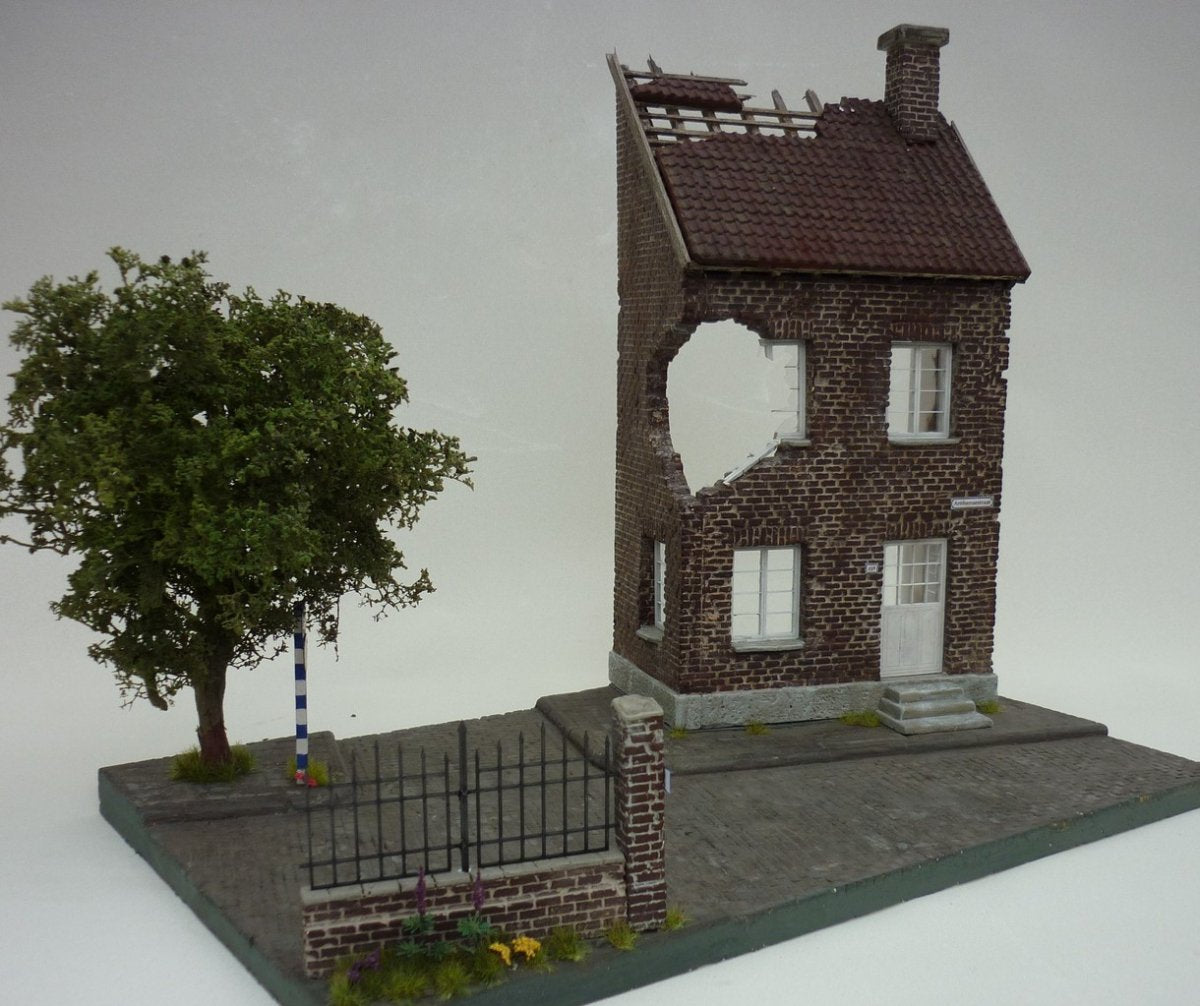 RT-Diorama 35164 Diorama-Base: &amp;quot;Dutch Village Street&amp;quot; 1/35 – imagen 4