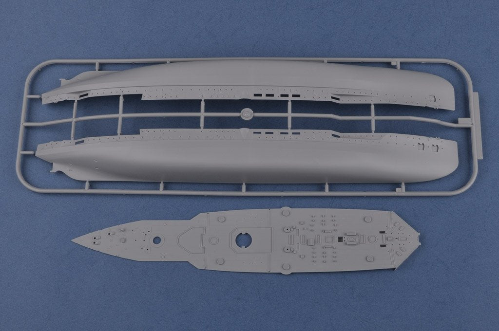 Hobby Boss 86503 French Navy Pre-Dreadnought Battleship Danton 1/350 – imagen 4