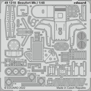 Eduard BIG49360 Beaufort Mk. I PART I ICM 1/48 – imagen 2