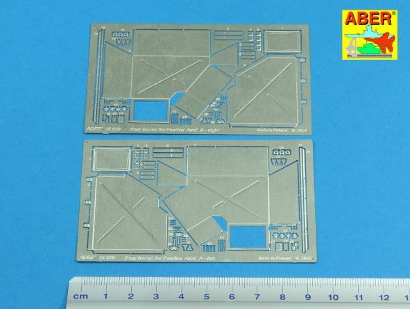 Aber 25020 Rear boxes for (Sd.Kfz. 171) Panther Ausf.A 1/25 – imagen 2