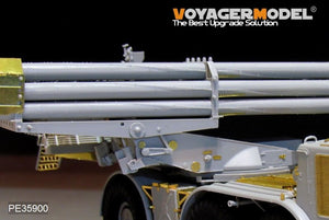 Voyager Model PE35900 Modern Russian 9P140 TEL of 9K57 Uragan(BM-27) MLRS Basic For TRUMPETER 1/35 – imagen 14