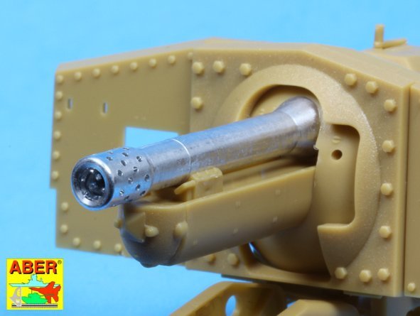 Aber 35L-139 Barrel for hungarian 40/43M Zrinyi 105mm assault gun Bronco 1/35 – Bild 3