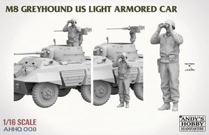 Andy&amp;#39;s Hobby Headquarters AHHQ-008 M8 Greyhound US light Armored Car 1/16 – Bild 6