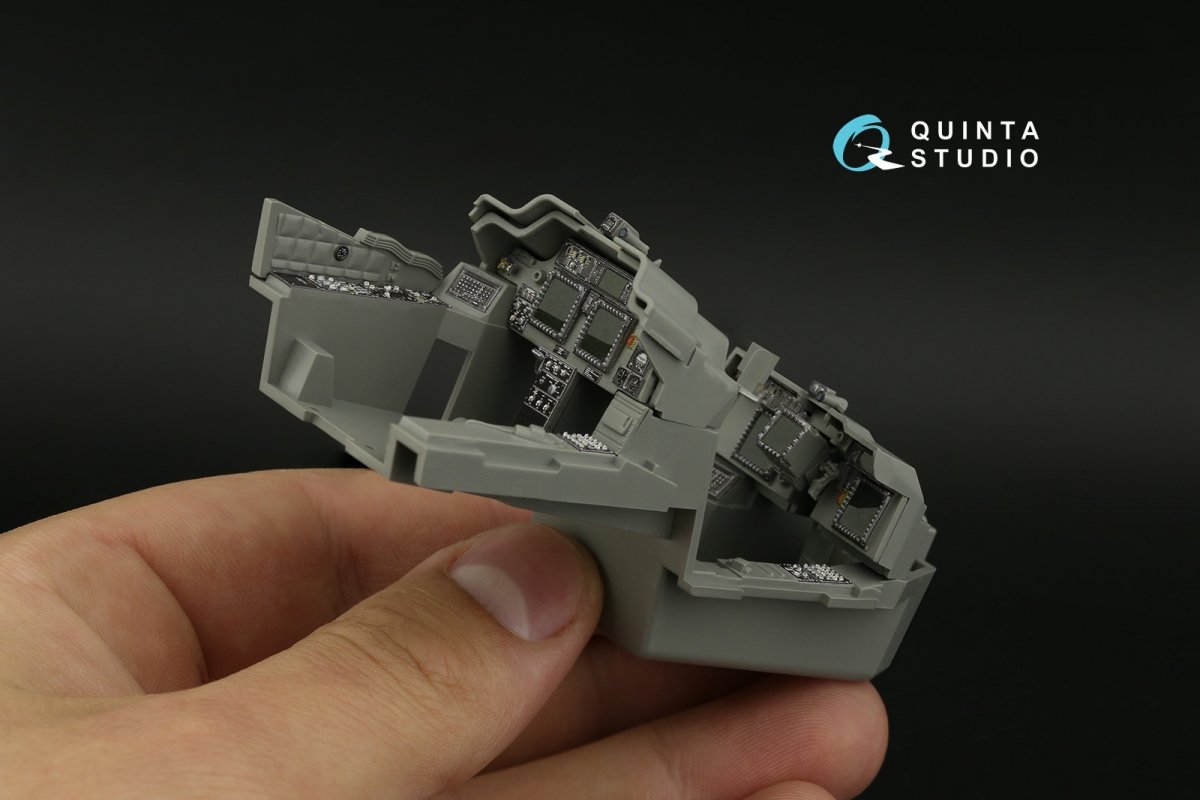 Quinta Studio QD35099 AH-64E 3D-Printed &amp;amp; coloured Interior on decal paper (Takom) 1/35 – imagen 6