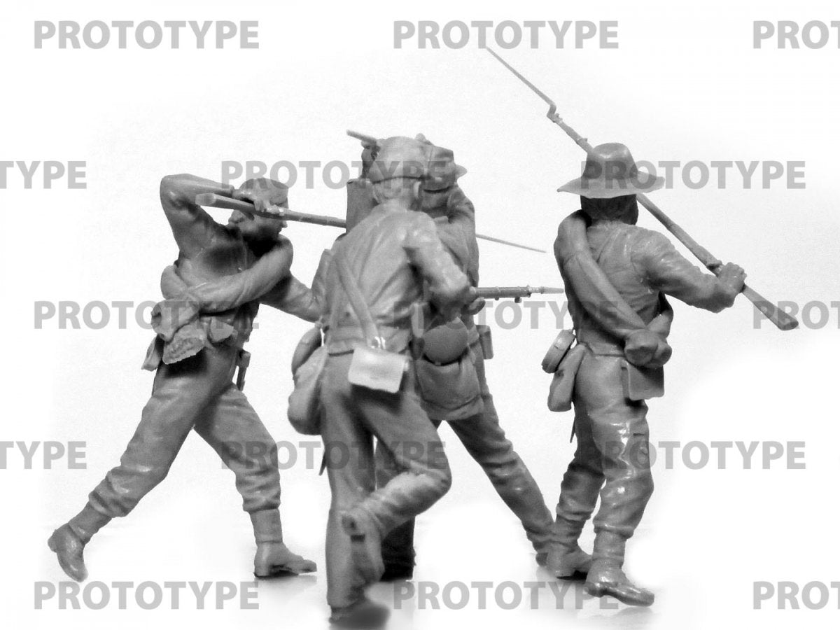 ICM 35024 American Civil War Confederate Infantry 1/35 – imagen 4