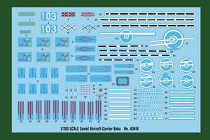 Hobby Boss 83416 Soviet Aircraft Carrier Baku 1/700 – Bild 5