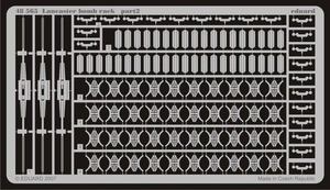 Eduard 48565 Lancaster bomb rack 1/48 (TAMIYA) – zdjęcie 2