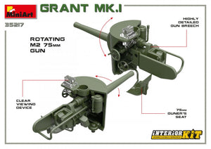 MiniArt 35217 Grant Mk.I w/interior 1/35 – immagine 12