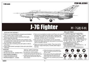 Trumpeter 02861 Chasseur J-7G (1/48)  – image 3