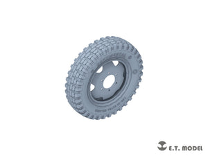 E.T. Model P35-169 WWII German 3t 4x2 Cargo Truck Sagged Wheels 1/35 – immagine 5