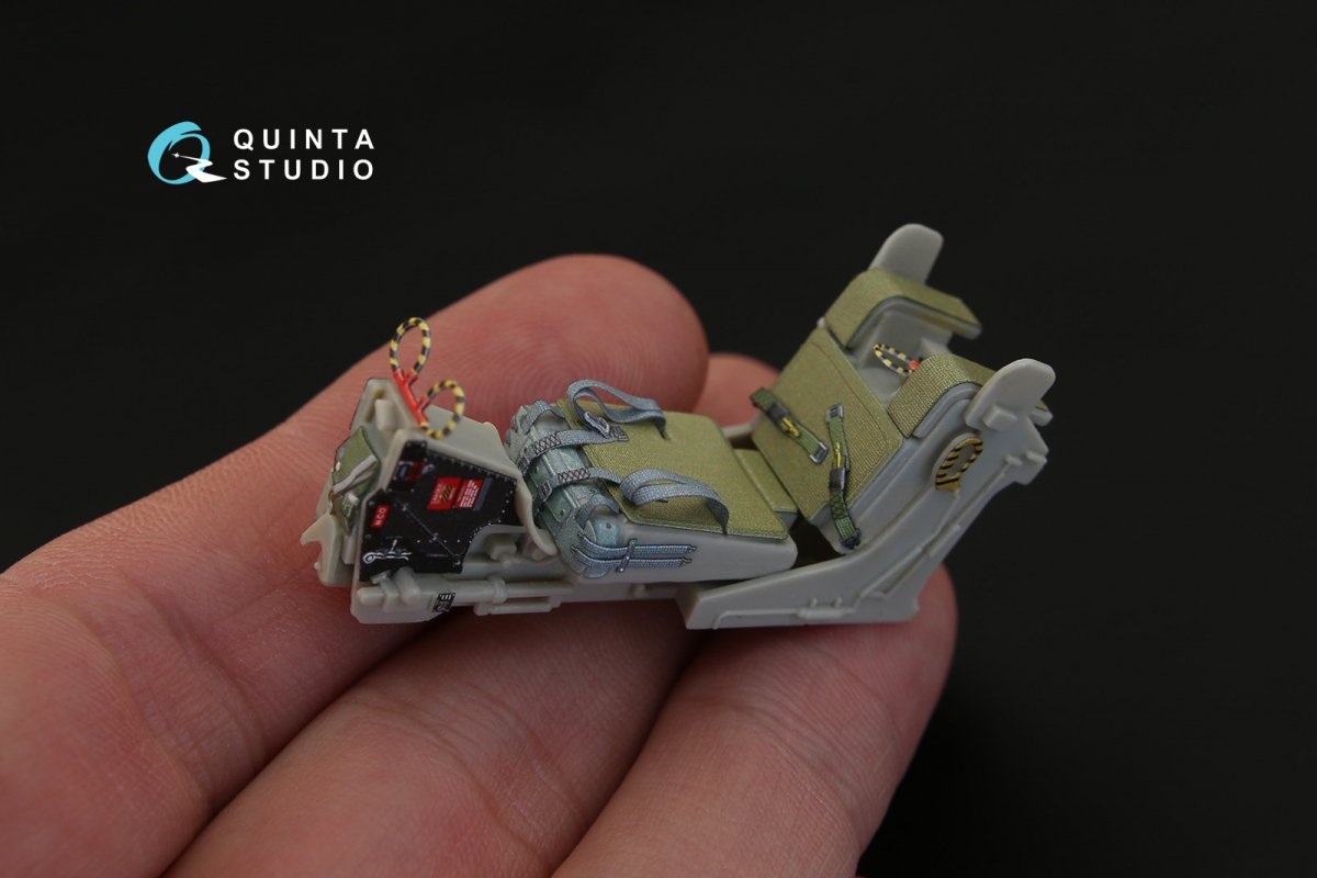 Quinta Studio QR32003 GRU-7A ejection seats for F-14A (2pcs) (for Tamiya kit) 1/32 – imagen 7