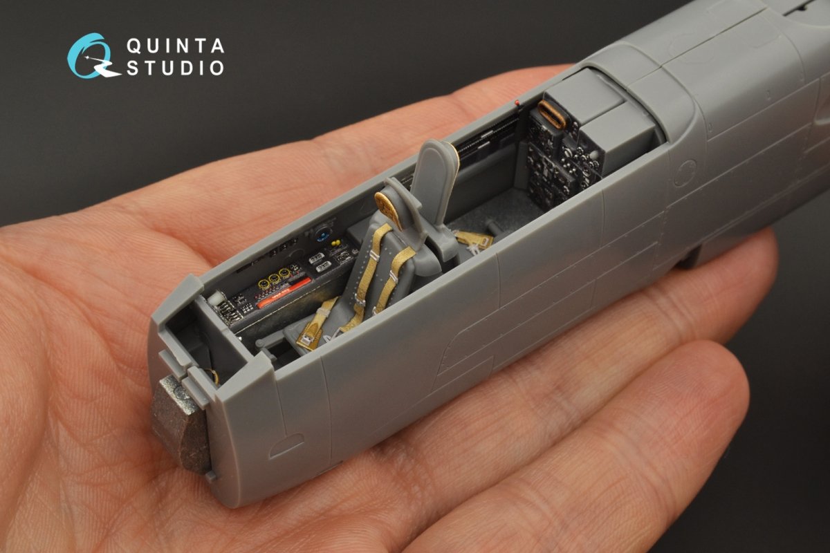 Quinta Studio QD48229 He 219 3D-Printed &amp;amp; coloured Interior on decal paper (Tamiya) 1/48 – imagen 9