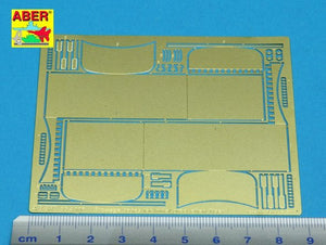 Aber 35A106 Turret side stowage bins for german tank Pz.Kpfw. VI Ausf.E - Initial production model 1/35 – image 2