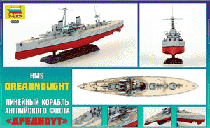 Zvezda 9039 Battleship Dreadnought 1/350 – image 10