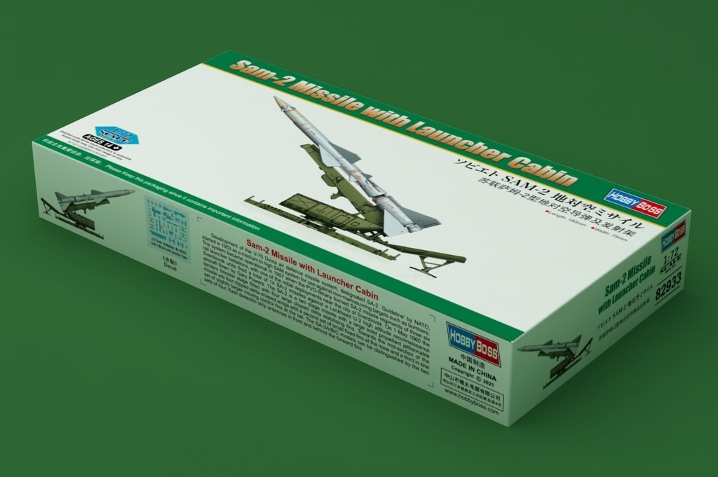 Hobby Boss 82933 Missile Sam-2 avec cabine de lancement 1/72 – image 2