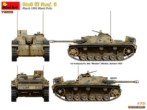 MiniArt 72105 StuG III Ausf. G March 1943 Prod. 1/72 – imagen 15