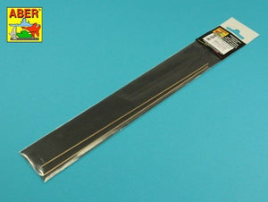 Aber FR15x10 Prostokątne pręty mosiężne 1,5x1,0 mm długość 245mm x 2 / Brass flat rods 1,5x1,0 mm length 245mm x2 pcs. – imagen 4