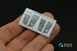 Intérieur coloré imprimé en 3D sur papier décalcomanie pour Eurofighter biplace Quinta Studio QD48307 (Revell) 1/48 – image 7