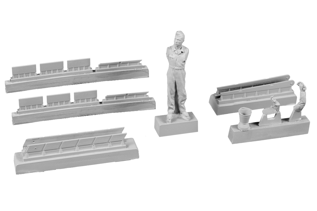 CMK F48358 Siebel Si 204/Aero C-3 Airman (cleaning canopy glazing) 1/48 – image 2