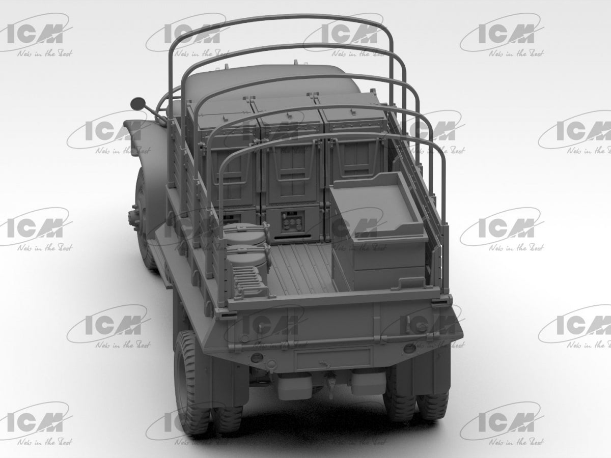 ICM 35587 WWII US Army Kitchen Truck 1/35 – imagen 6