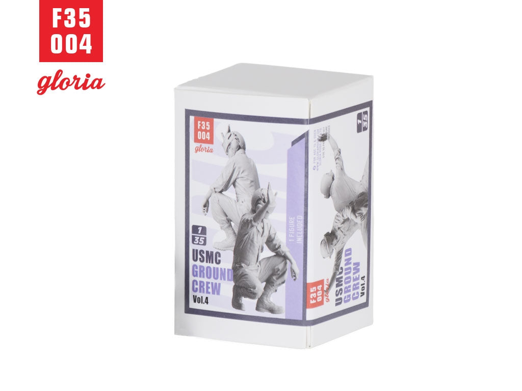 Gloria F35004 USMC Ground Crew Type 4 3D Printed Figures 1/35 – zdjęcie 3