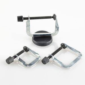 Heller 99003 Screw Clamp Set (3 Pieces) with Magnetic Base – imagen 2