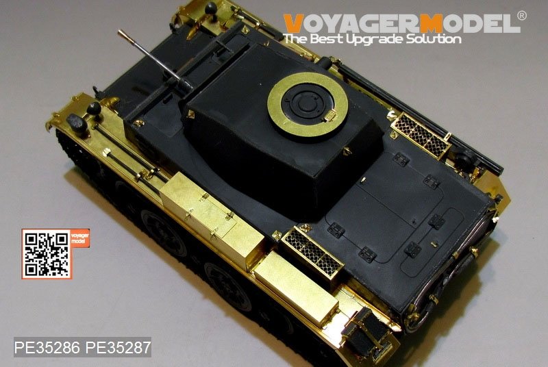 Maquette Voyager PE35286, char allemand Pz.Kpfw.II Ausf.G (version B avec canon) pour échelle 5M 3500, échelle 1/35 – image 14