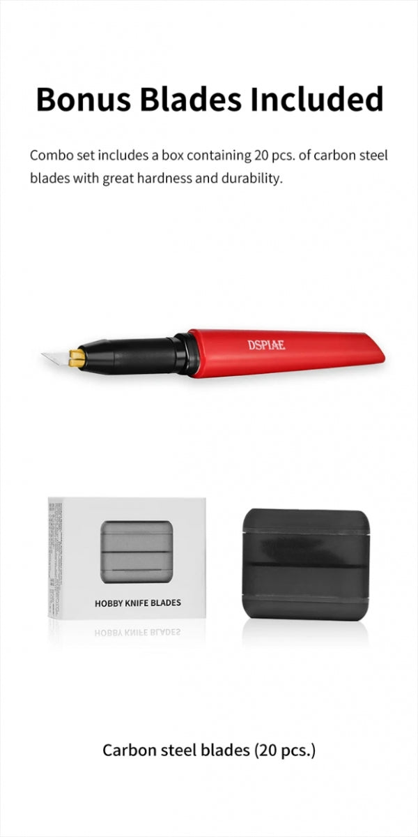 DSPIAE PT-DK Precision Hobby Knife / Precyyjny nóż modelarski – immagine 8