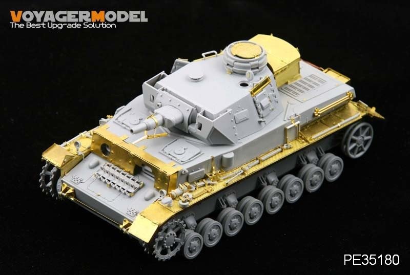 Voyager Model PE35180 WWII Pz.KPfw. IV Ausf F1 &amp;quot;Vorpanzer&amp;quot; for DRAGON 6398 1/35 – image 2