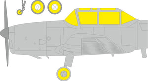 Eduard EX1085 Chipmunk T.20 masks AIRFIX 1/48