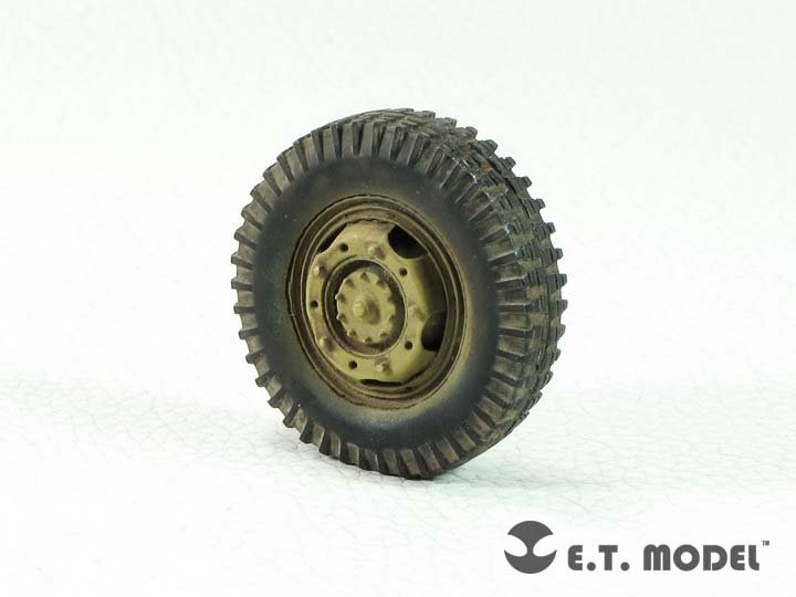 ET Model ER35-065 Roues de route lestées Type 1 pour Sd.Kfz.234 allemand de la Seconde Guerre mondiale pour DRAGON 1/35 – image 2
