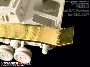 Voyager Model PE35108 Pz.kPfw. IV Ausf B/C Fenders (For DRAGON 6297) 1/35 – imagen 4