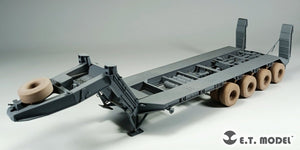 E.T. Model P35-119 US M747 Heavy Equipment Semi-Trailer Sagged wheels For Meng Kit 1/35 – imagen 4