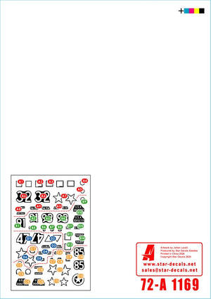 Star Decals 72-A1169 US 6th Armored Division 3. The Super-Sixth in Europe 1944-45. Tank Mix 1/72 – zdjęcie 2