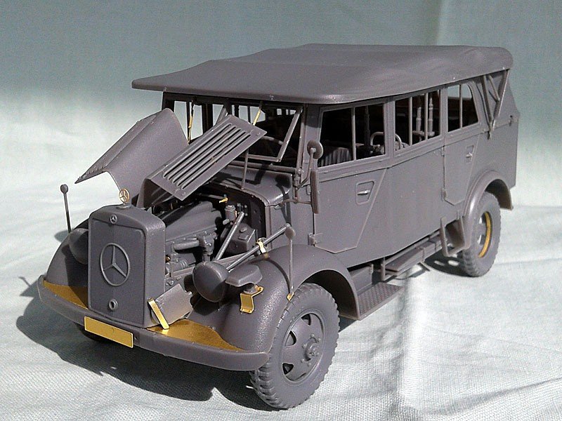 Miniart 35147 L1500A Kfz.70 German Personnel Car 1/35 – zdjęcie 3