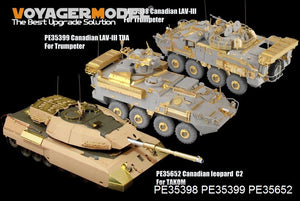 Voyager Model PE35652 Modern Canadian Leopard C2 MEXAS MBT For TAKOM 2003 1/35 – immagine 12