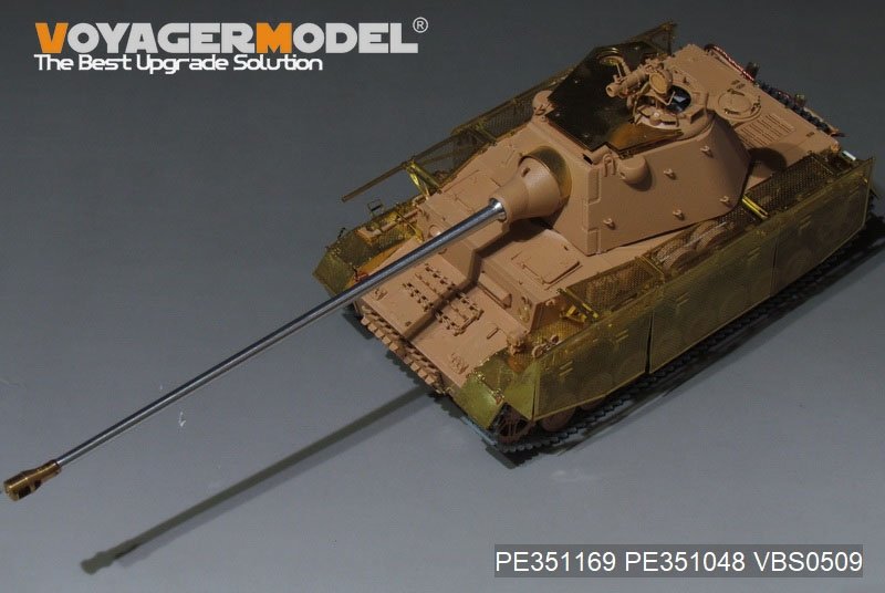 Voyager Model PE351169 WWII German Pz.Kpfw.IV Ausf.J（mit Panther F turret）（For RFM 5068） 1/35 – image 2